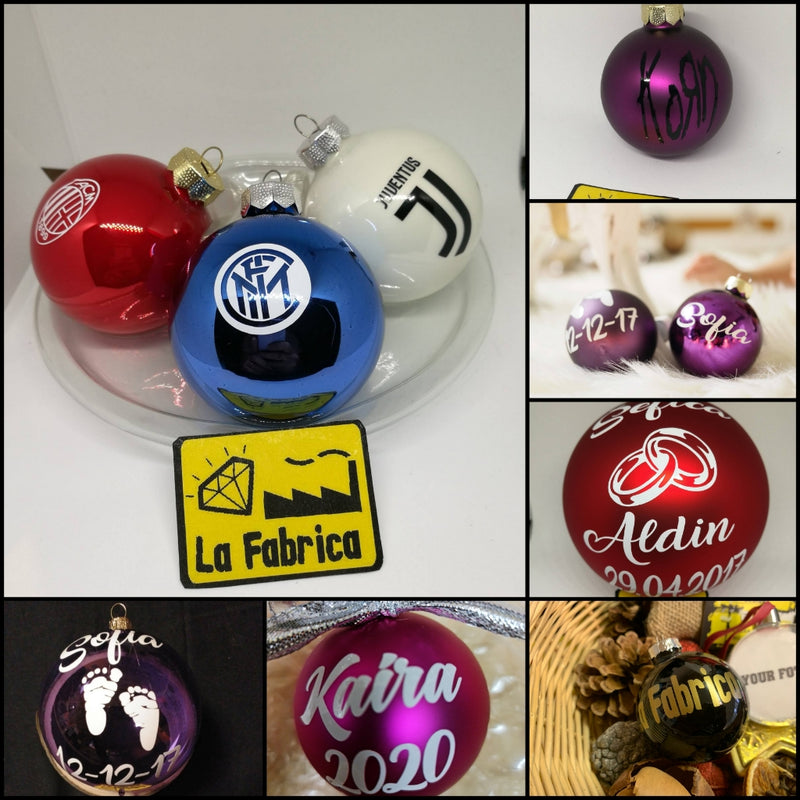 BOLAS DE NAVIDAD PERSONALIZADAS