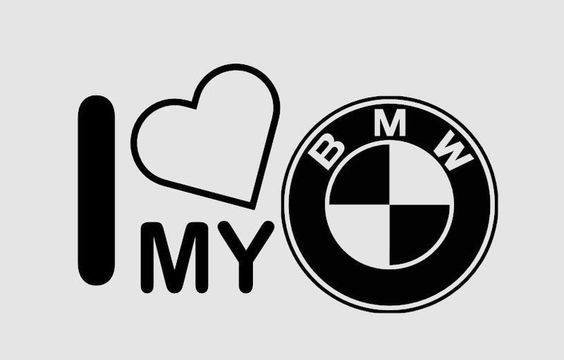 AMO MI BMW - Sticker Paradise LF