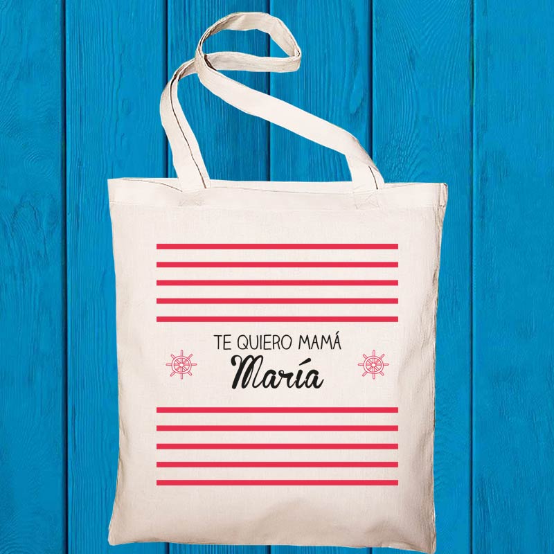 Bolsa tote bag marinera personalizada