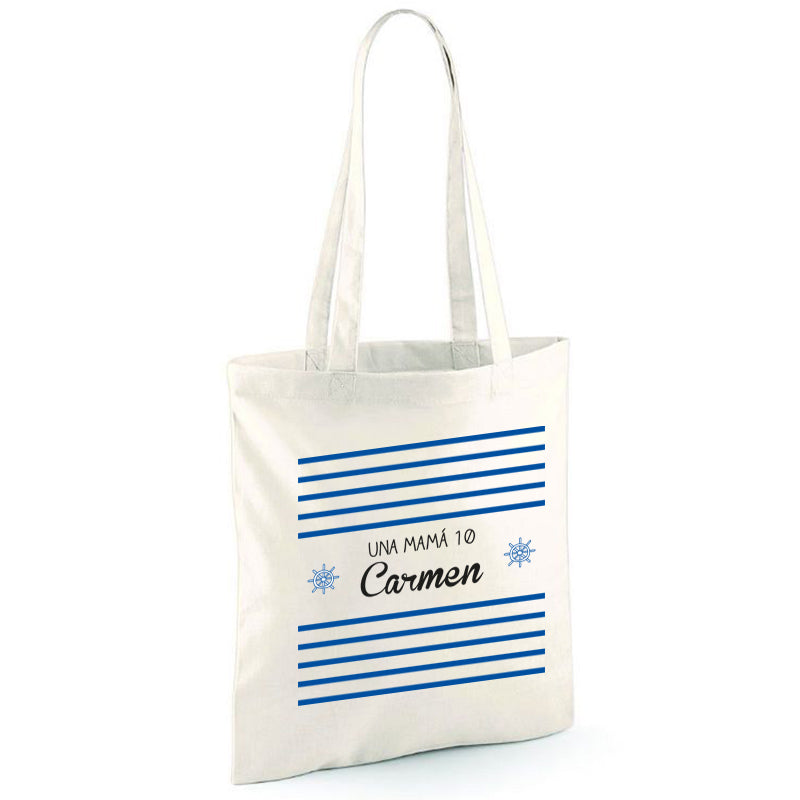 Bolsa tote bag marinera personalizada