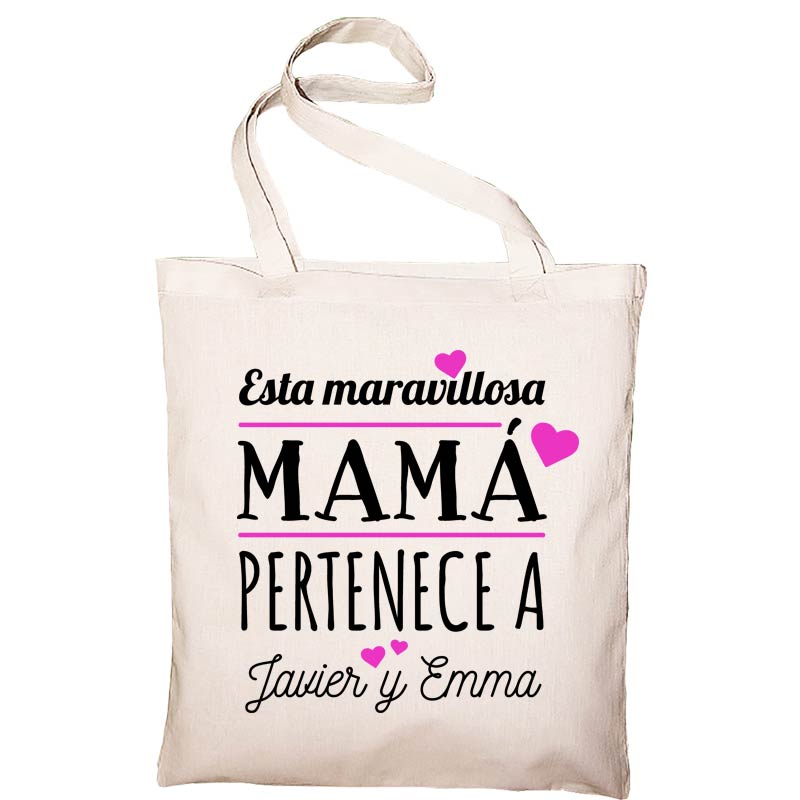 Bolsa tote bag personalizada 'Mamá'