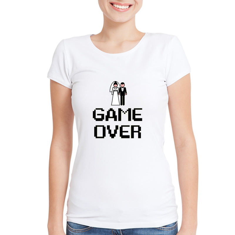 Camiseta despedida de solteras Game over