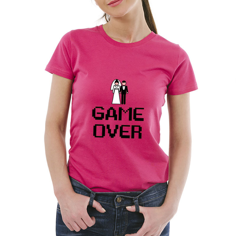 Camiseta despedida de solteras Game over