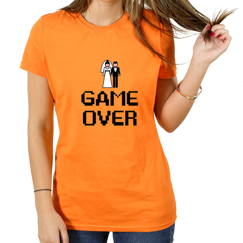 Camiseta despedida de solteras Game over