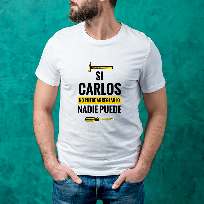 Camiseta personalizada para 'Manitas'