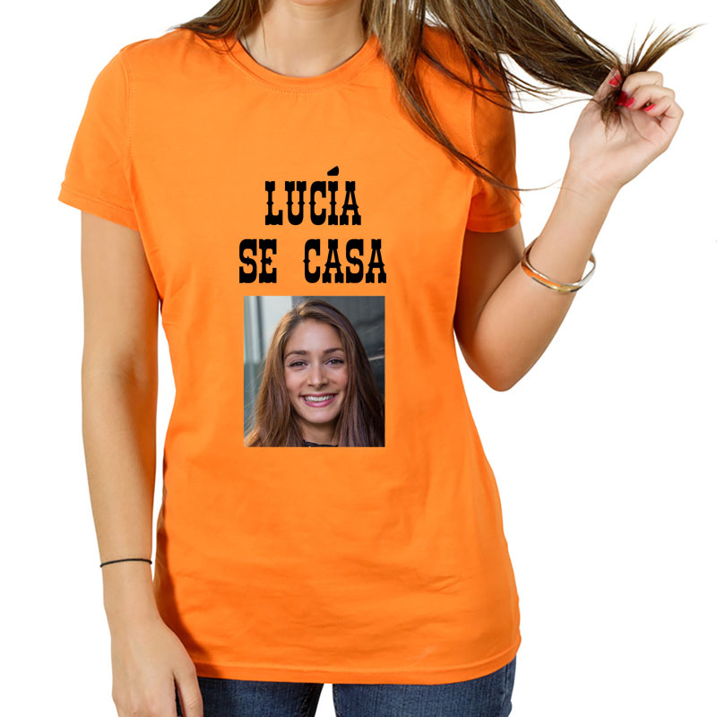 Camiseta "Se Casa" personalizada