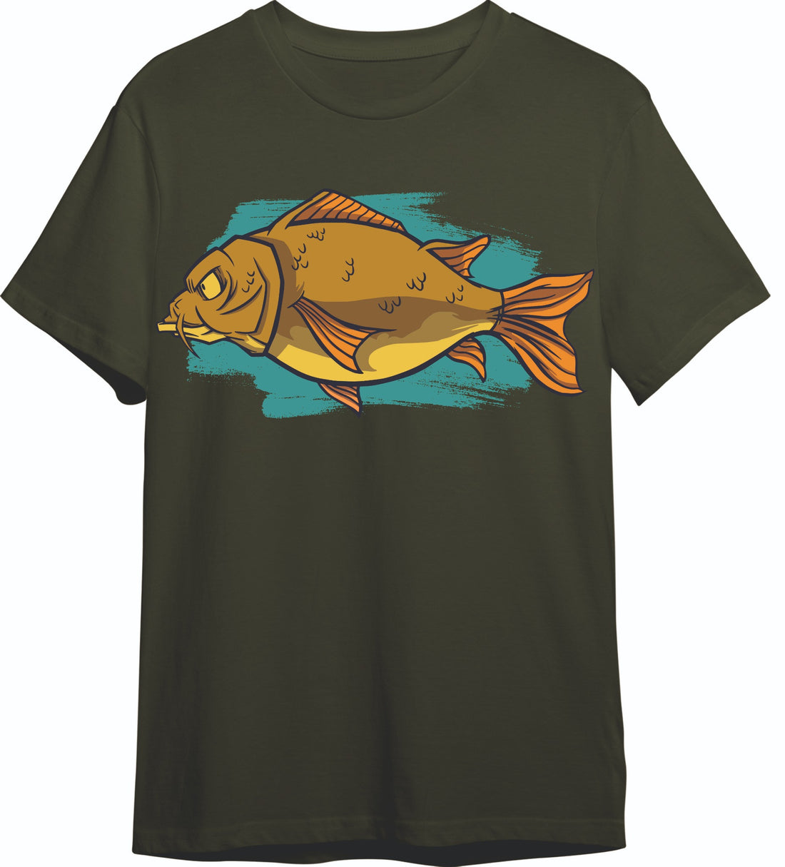 Camiseta Fishing Vandals con ilustración de carpa