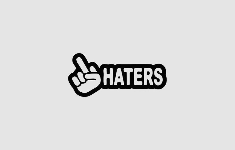 HATERS - Sticker Paradise LF