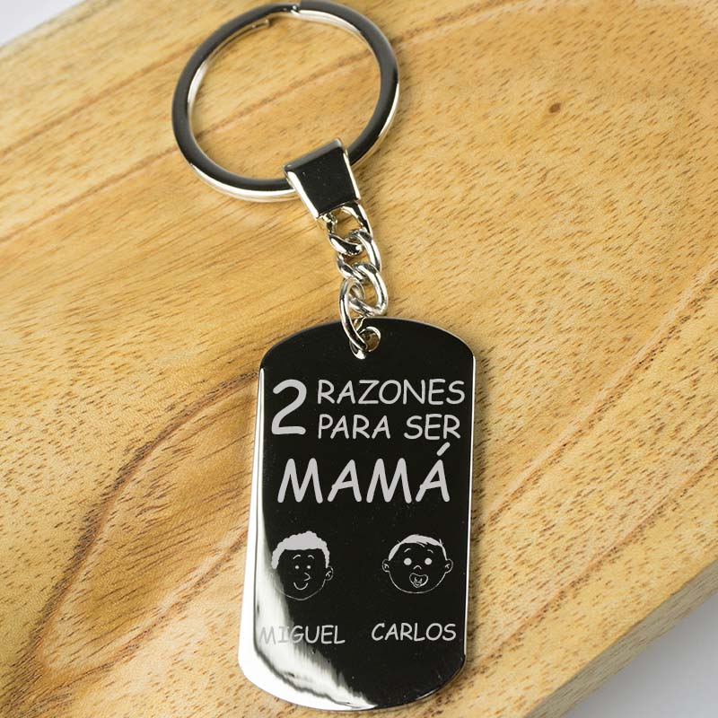 Llavero razones para ser mamá