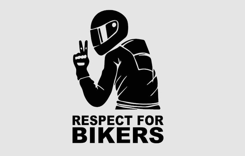 RESPETO POR LOS MOTOS - Sticker Paradise LF