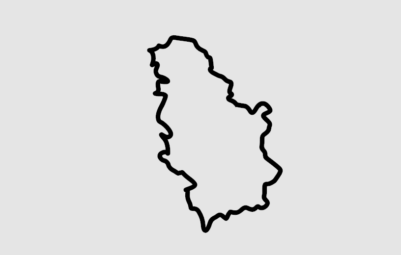 SERBIA - Sticker Paradise LF